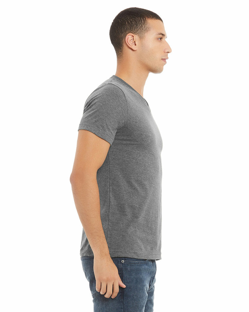 Dark Heather V Neck T-Shirt