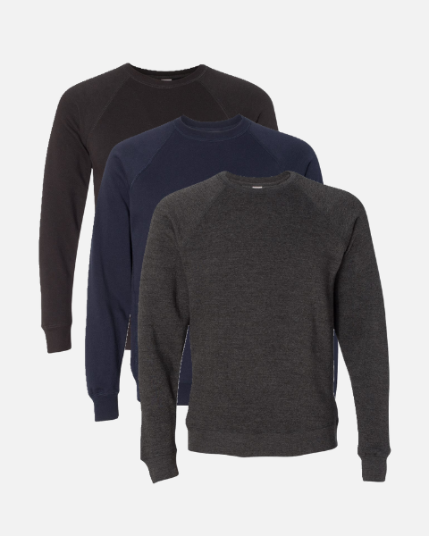 Dark Raglan Sweater 3 Pack