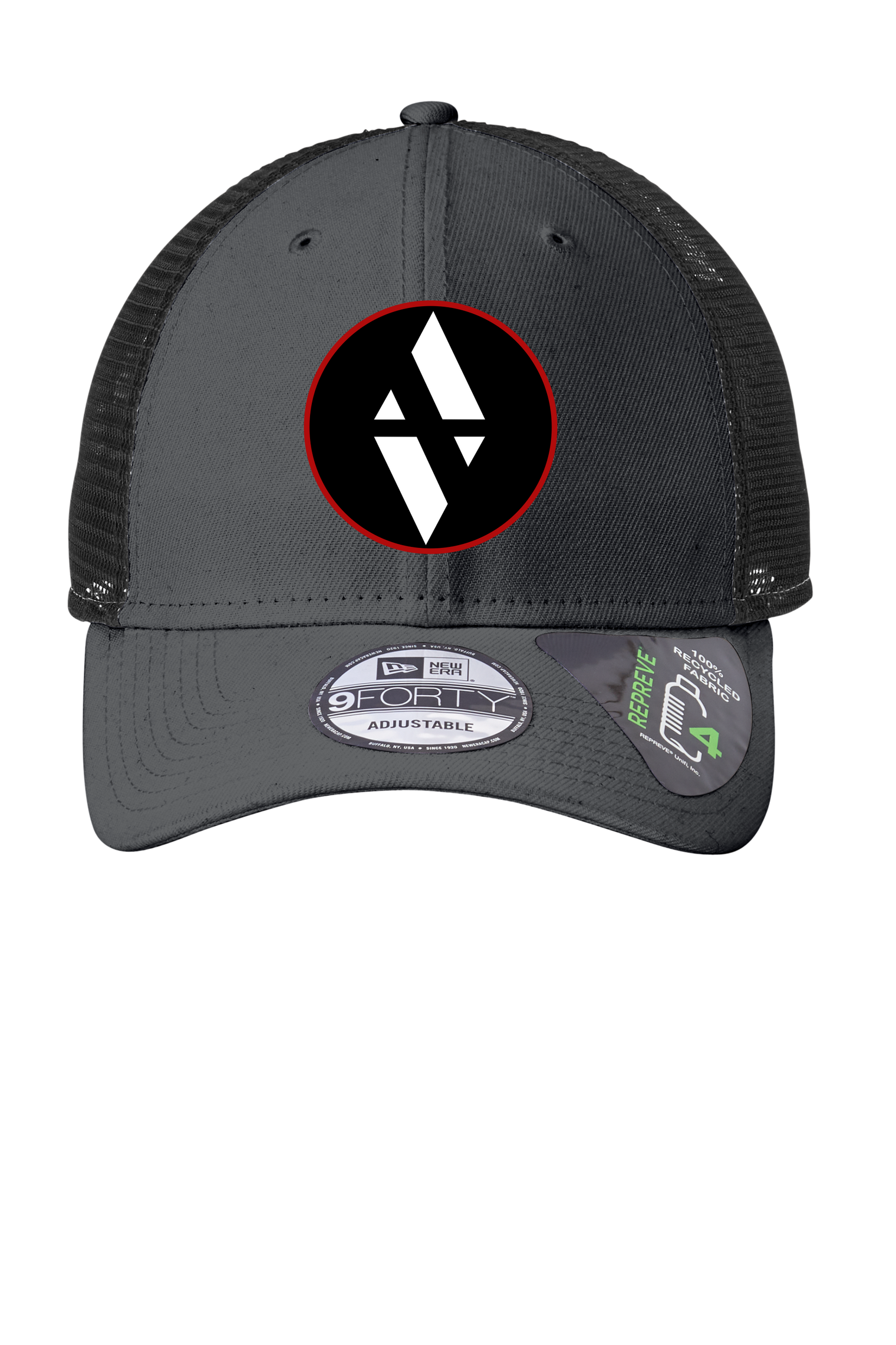 Grey New Era® Recycled Snapback BW