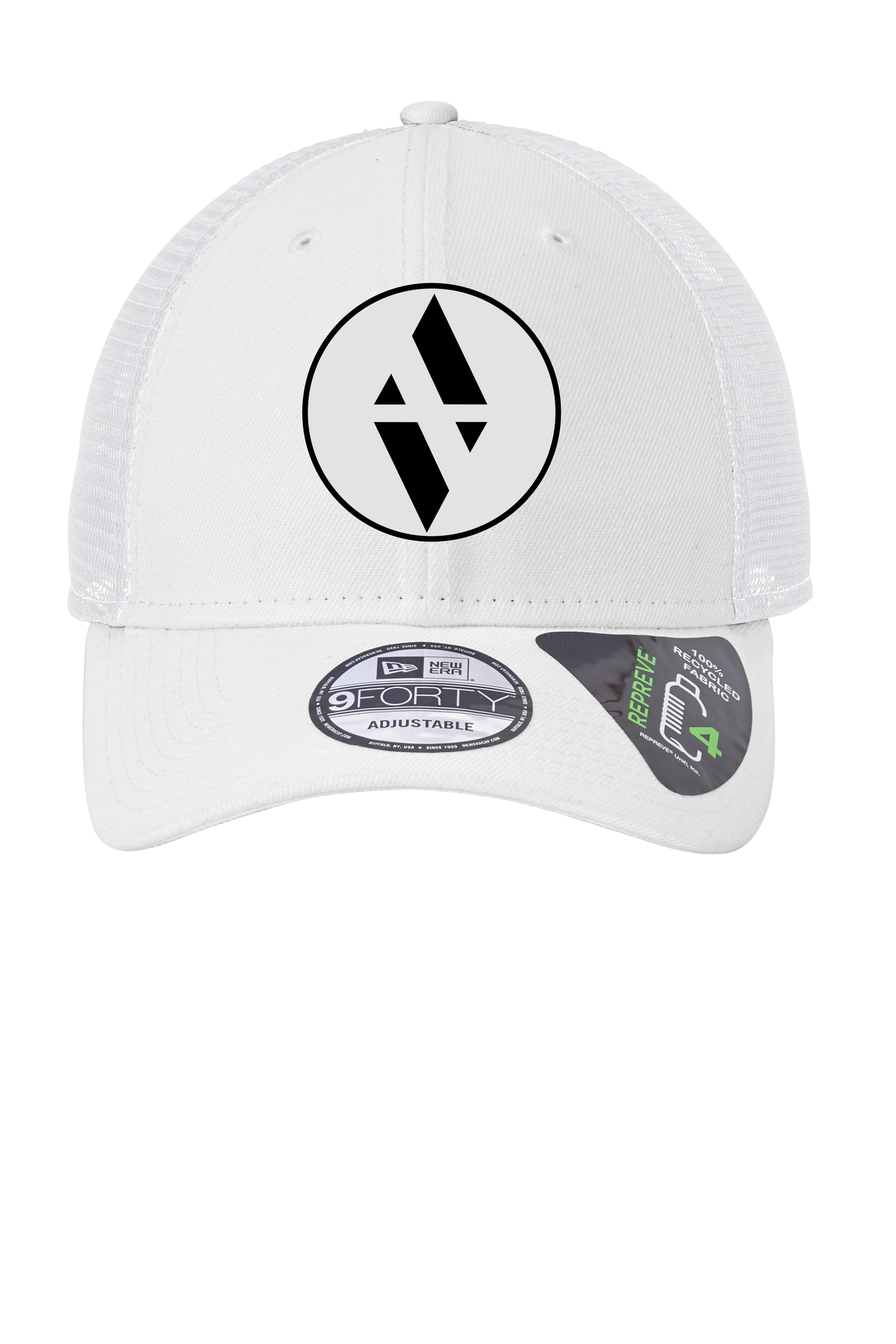 White New Era® Recycled Snapback WB