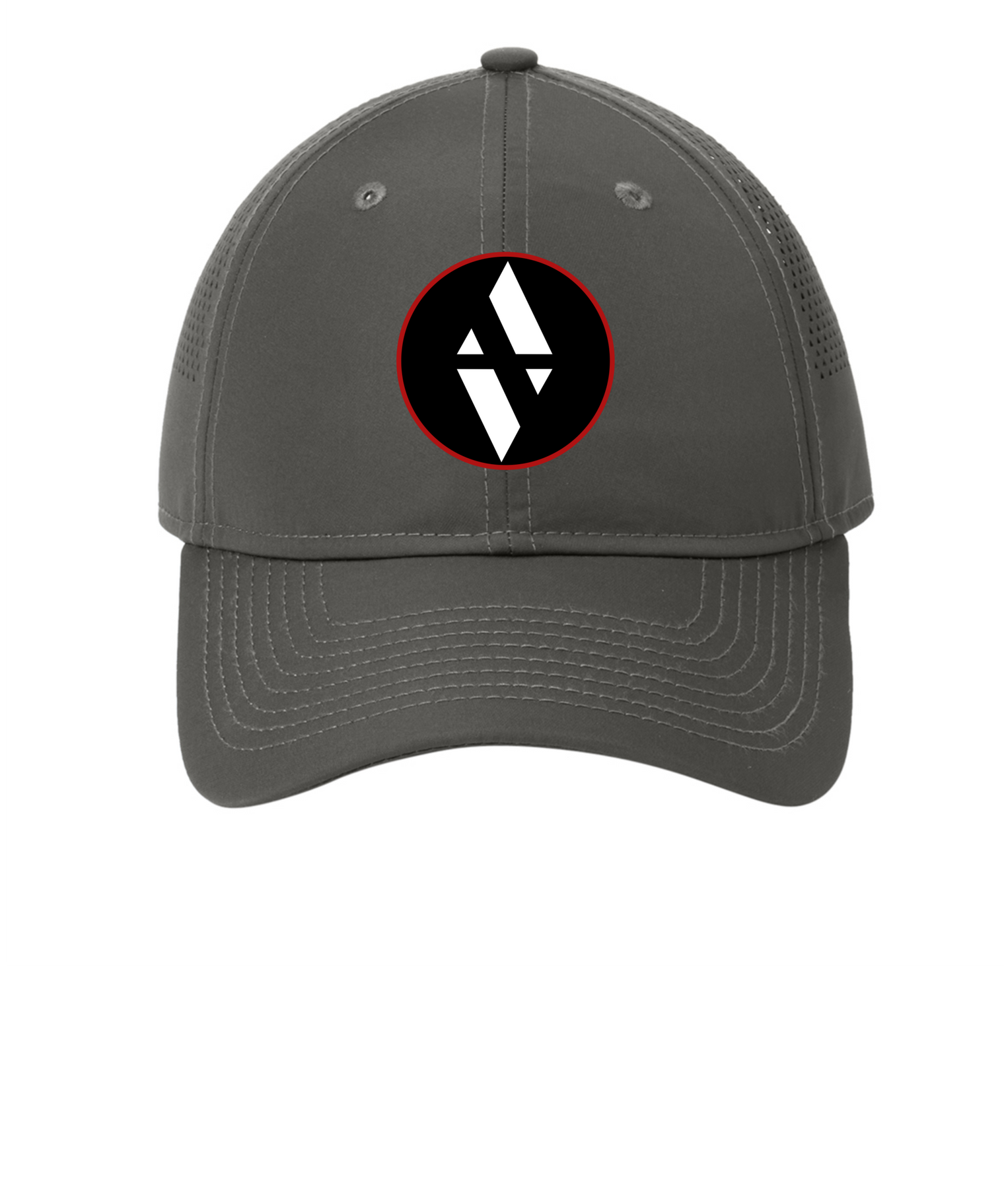 Graphite New Era ® Perforated Performance BW