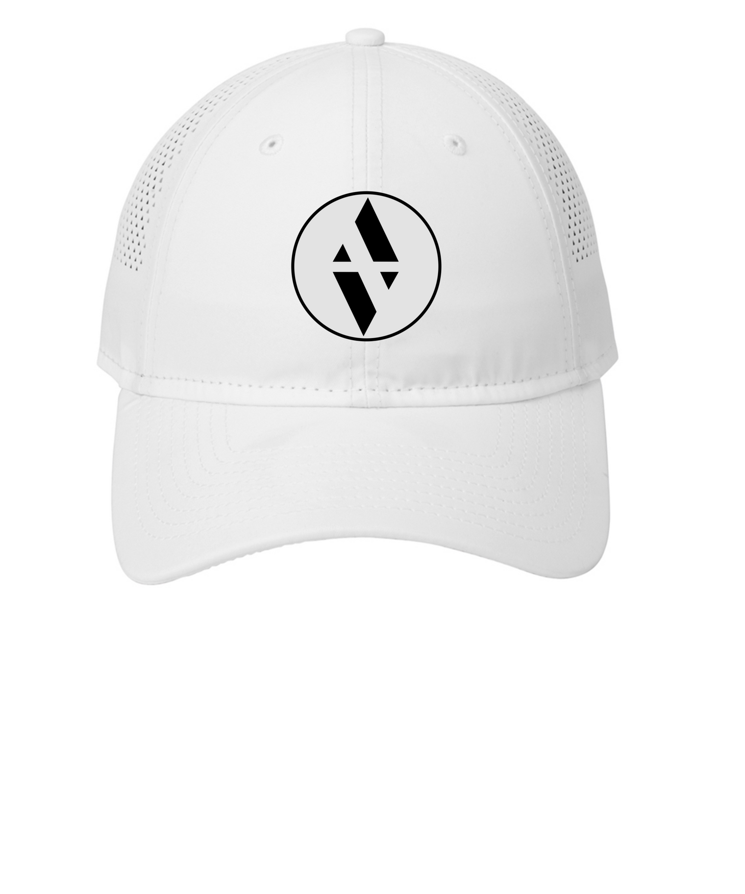 White New Era ® Perforated Performance WB