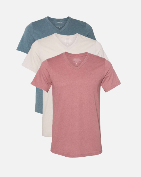 Pastel V-Neck 3 Pack