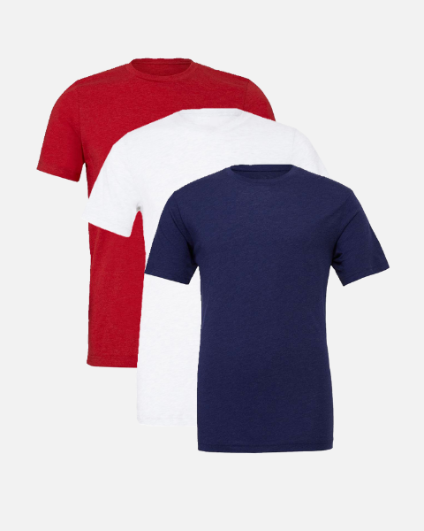 USA Crew Neck 3 Pack