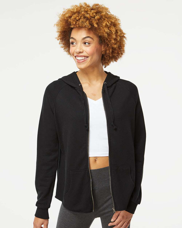 Black Cali Zip Hoodie