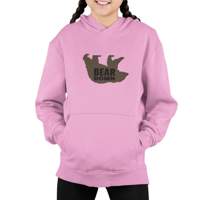 Bear Down - Premium Kids Hoodie
