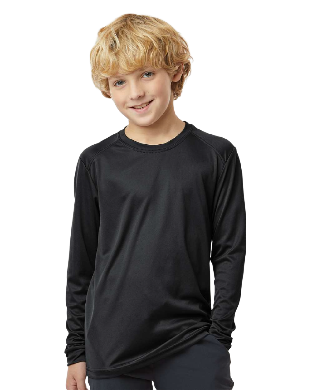 Performance Blank - Kids Long Sleeve