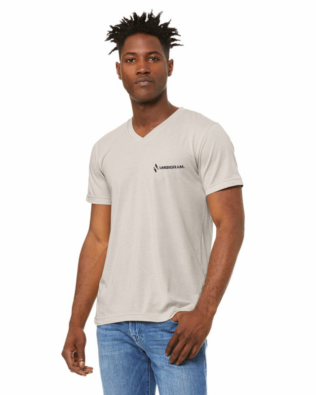 Ambigram V Neck T-Shirt