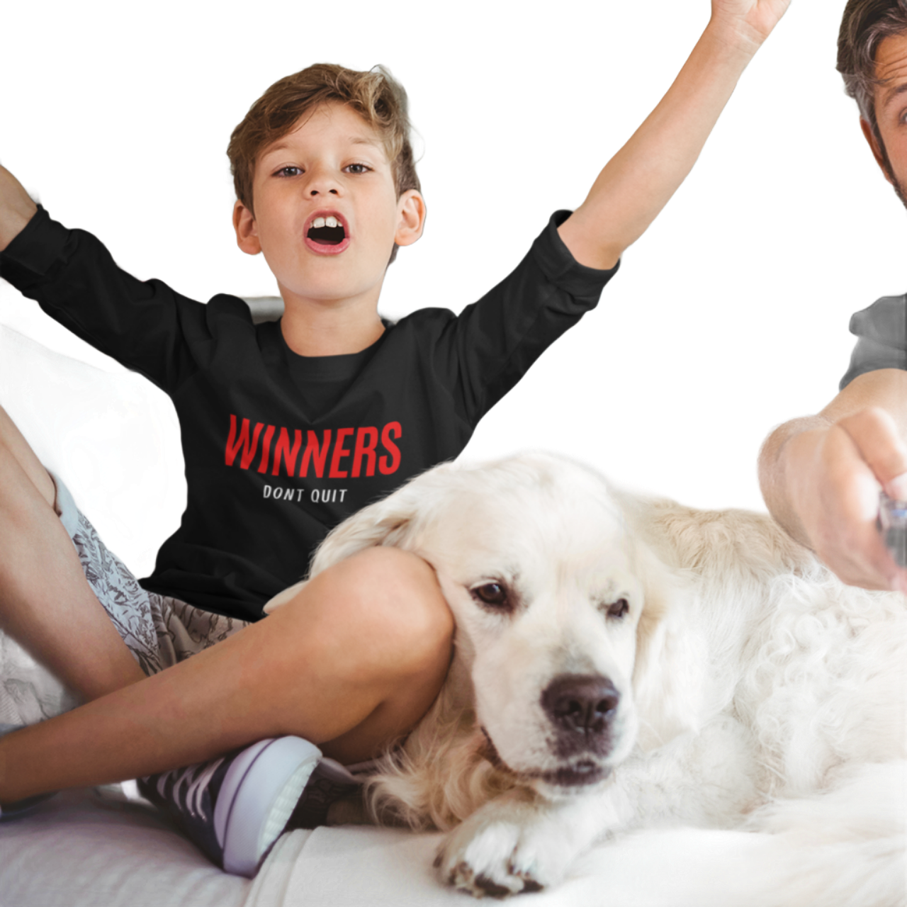 Winners Don't Quit - Premium Kids Long Sleeve