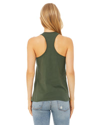 Military Green Racerback Tank