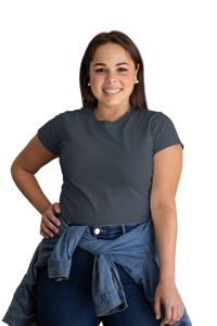 Dark Grey Crew Neck T-Shirt