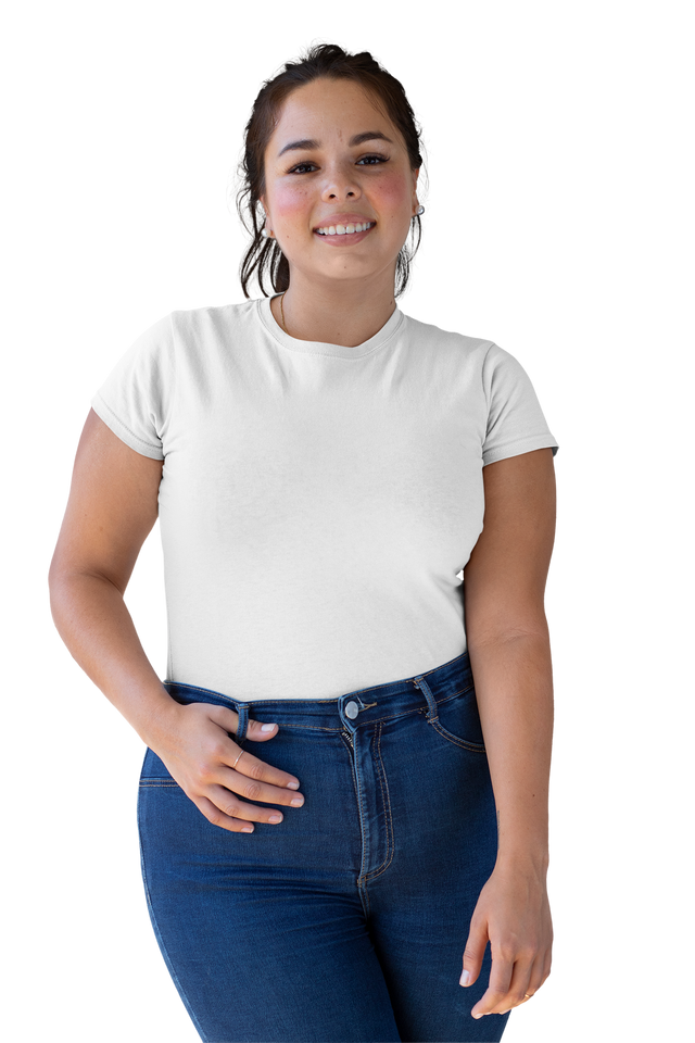 White Crew Neck T-Shirt