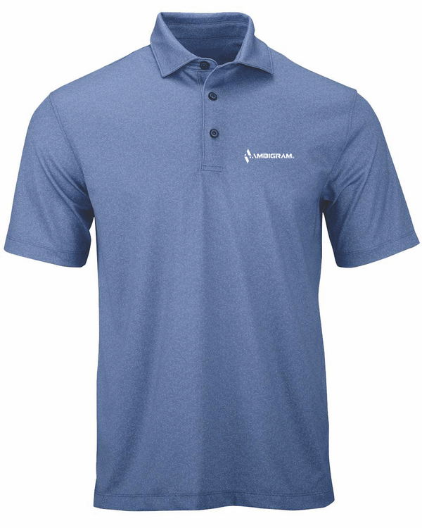 Ambigram Blue Sublimated Polo