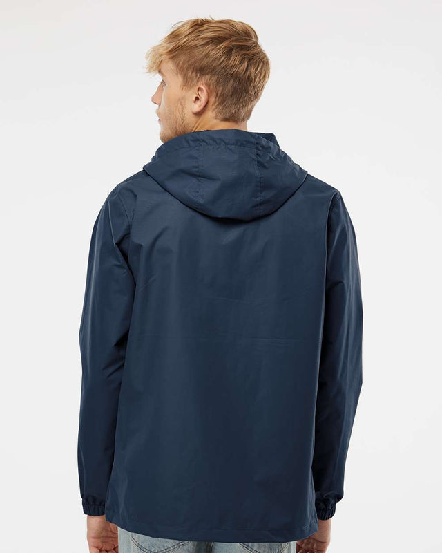 Navy Nylon Anorak