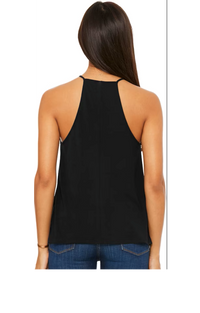 Black Flowy Tank