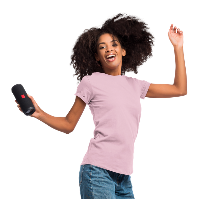 Pink Crew Neck T-Shirt