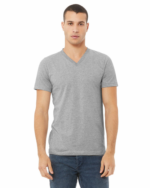 Athletic Grey V Neck T-Shirt
