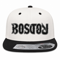 Boston Ambigram Snapback Hat