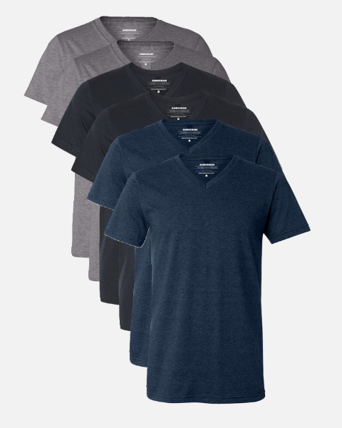 Dark V-Neck 6 Pack